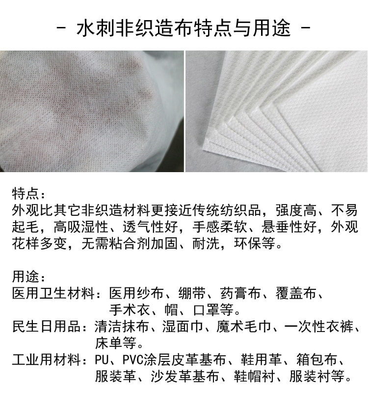 水刺非织造布生产线产品说明3