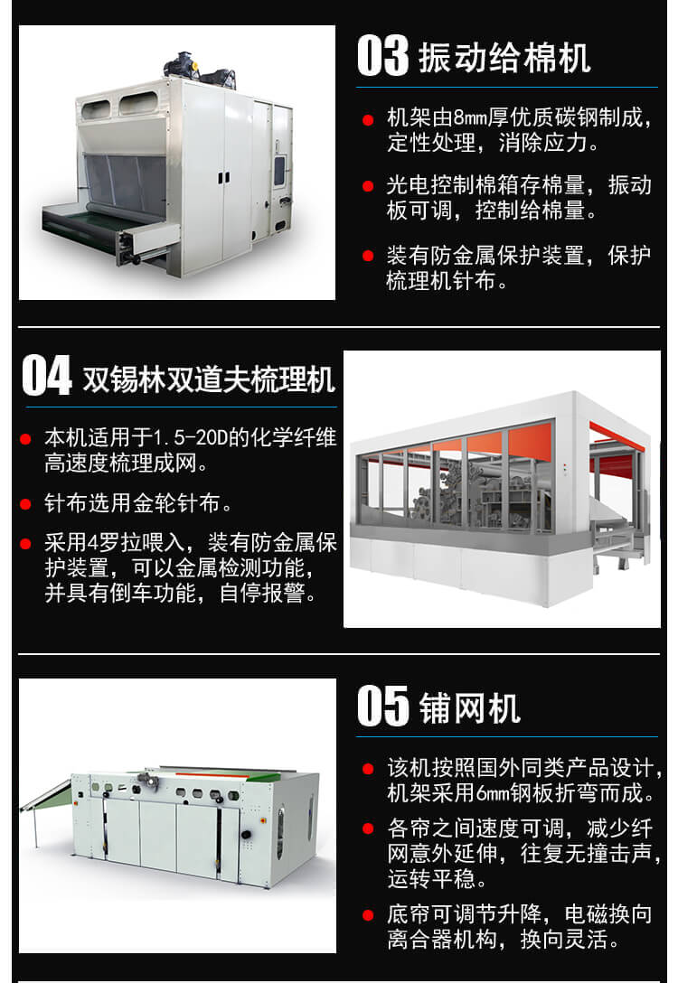 汽车隔音毡生产线产品细节3