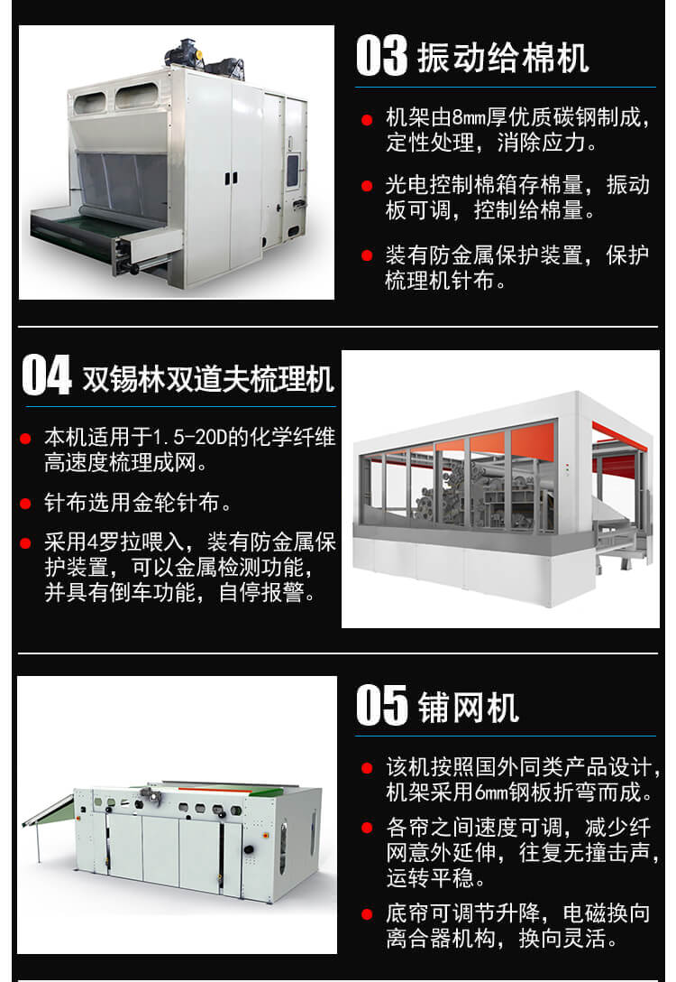 针刺土工布生产线产品细节3