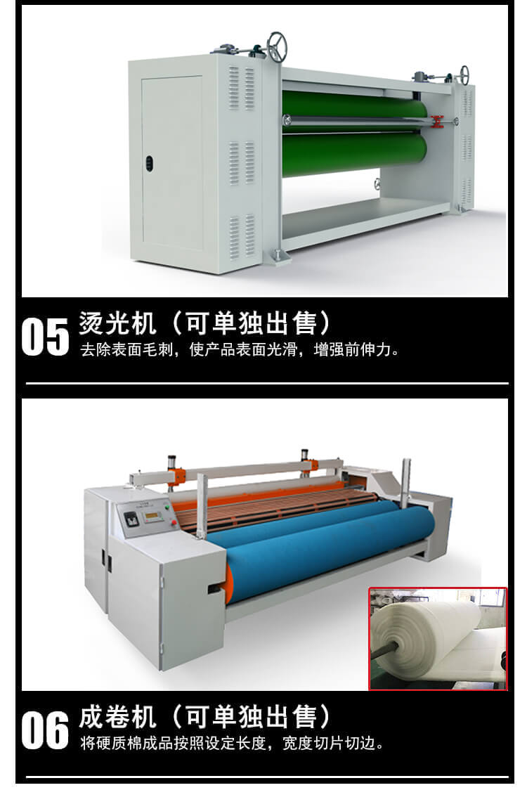 N95/KN95口罩热风棉生产线产品细节4